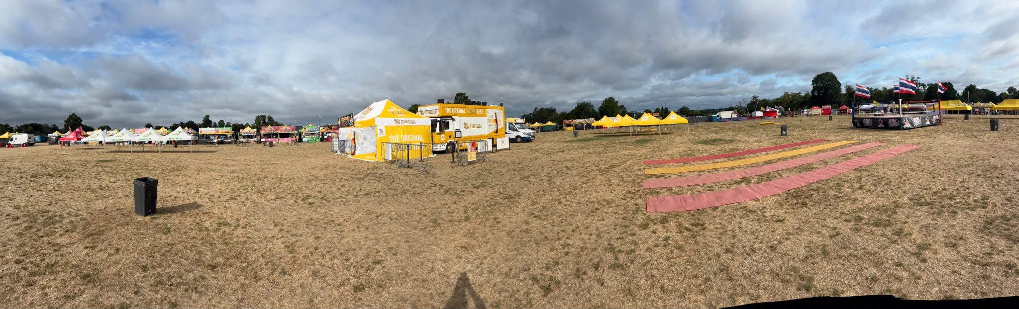 Magic of Thailand festival site supplied by Lunar Ice